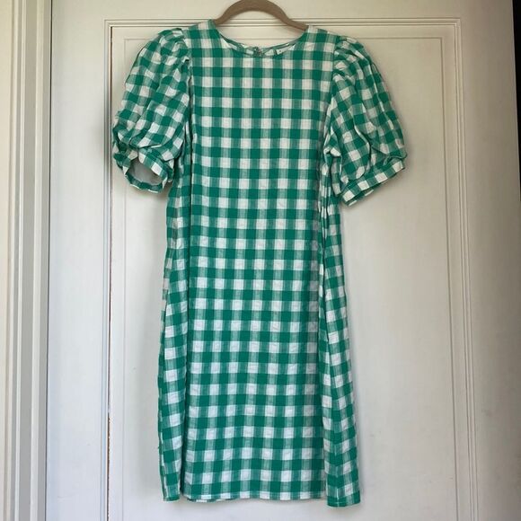 NEW Without Tag Cotton Puff Sleeve Dress By A New Day - Picture 1 of 7